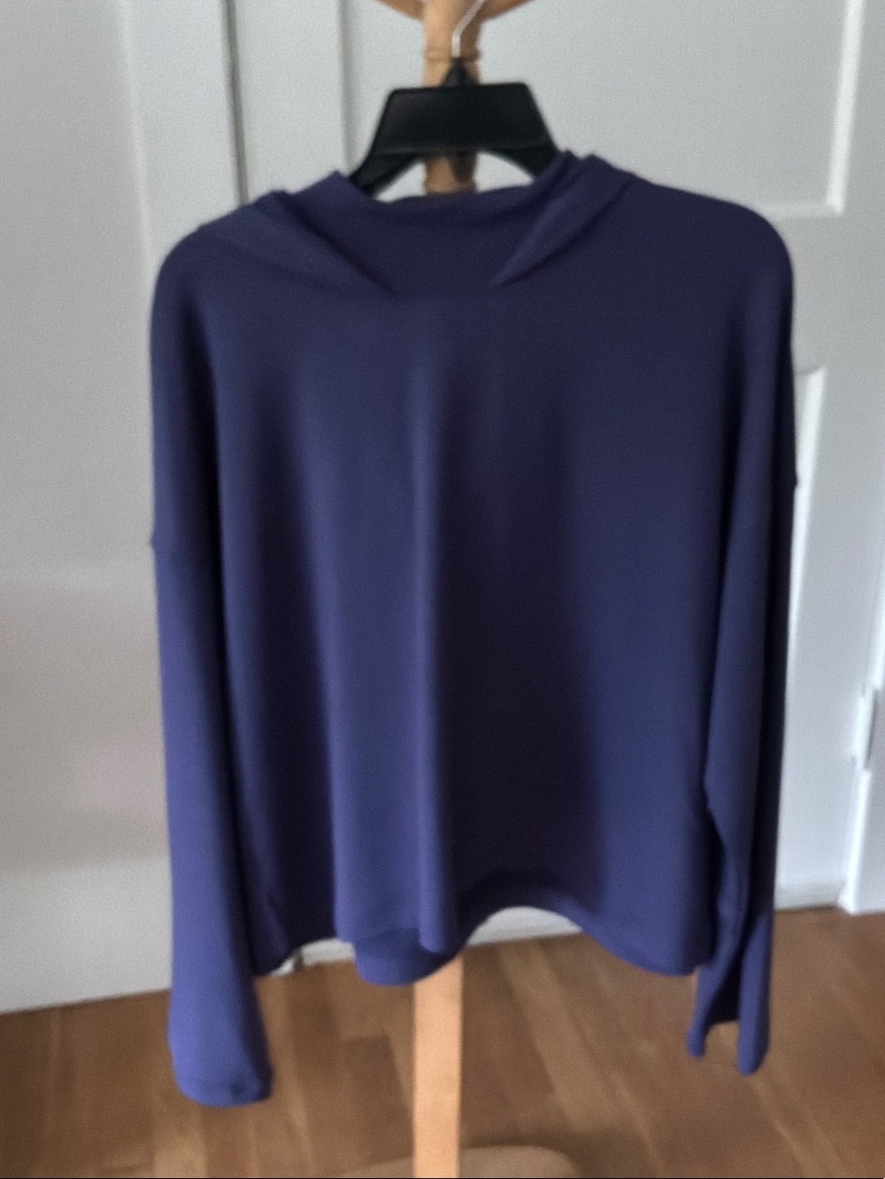 Jockey Navy Hooded Pullover Sweatshirt